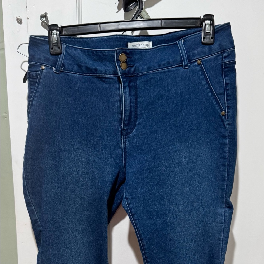 Workshop Republic Clothing Women's Blue Jeans size 16p. Excellent condition